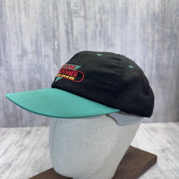 Vtg 90s Klaussner Racing Team Mike Wallace 90 Hat Cap Snap Back NASCAR Snap Back - Picture 5 of 7